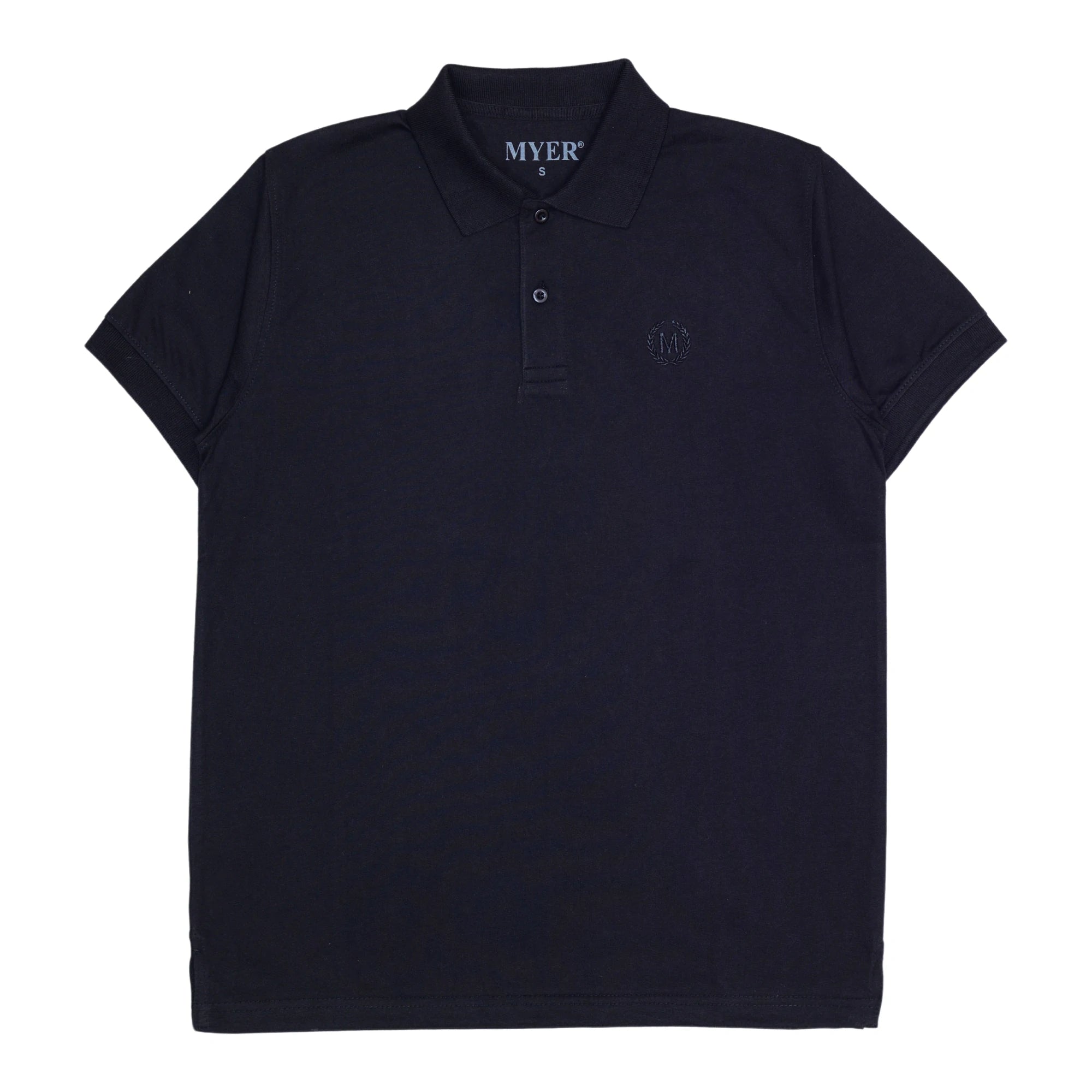 Jersey Plain Polo - Black