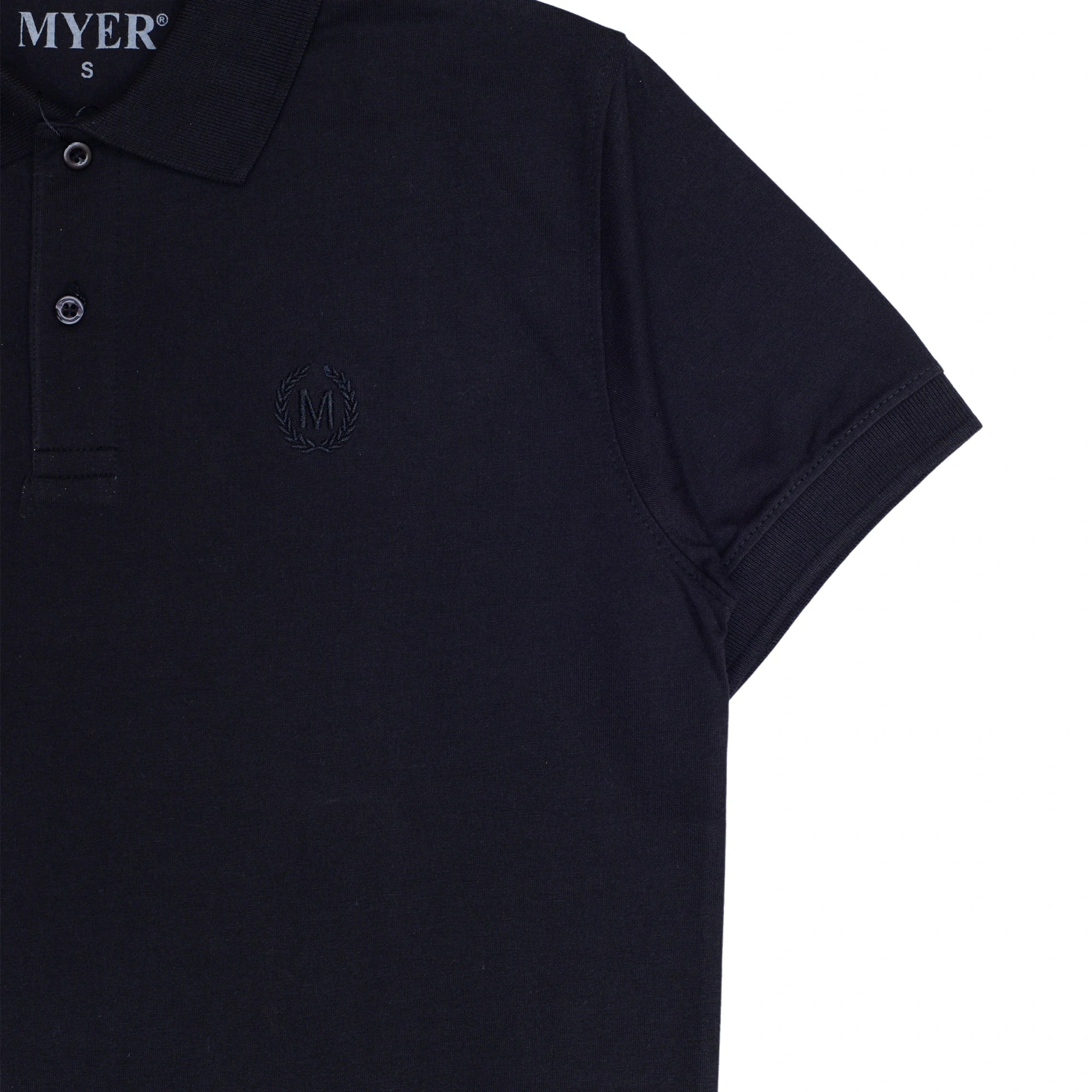 Jersey Plain Polo - Black