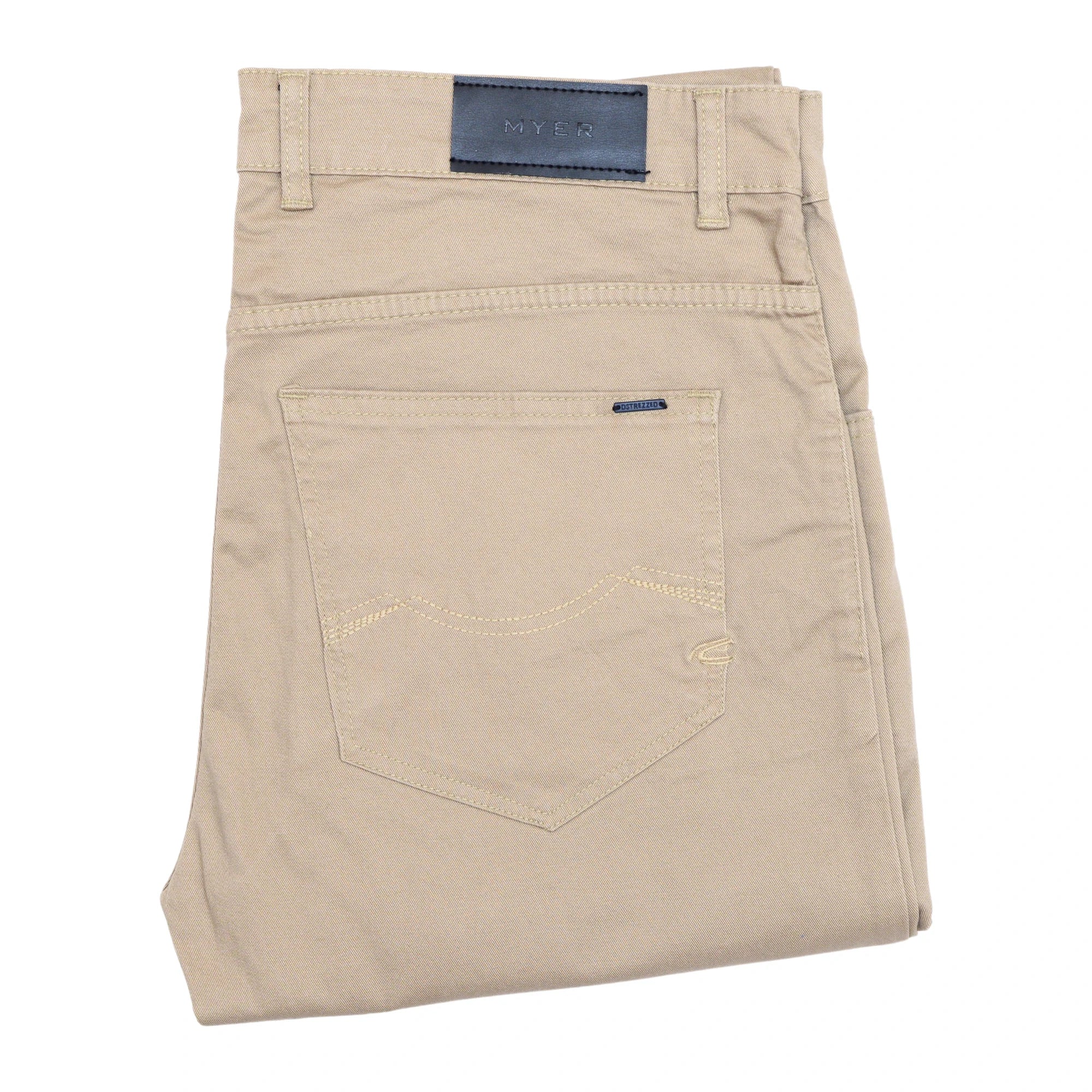 Cotton Jeans Beige