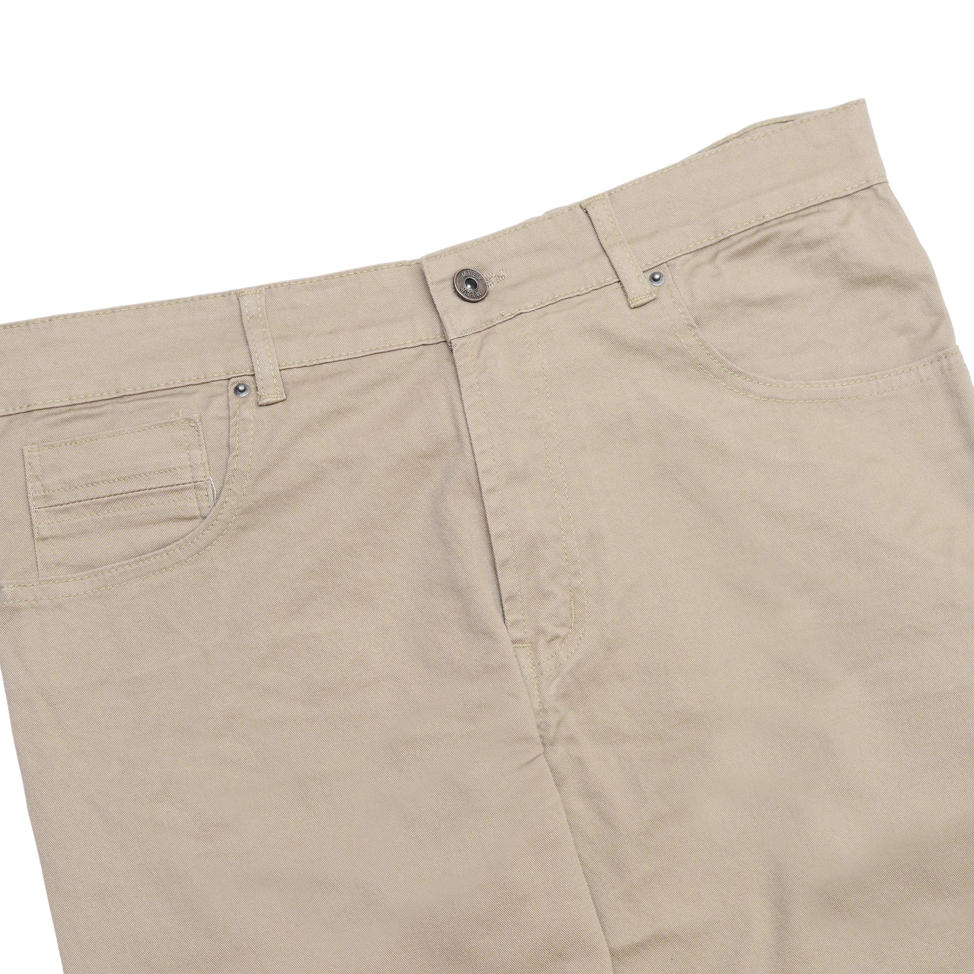 Cotton Jeans Beige