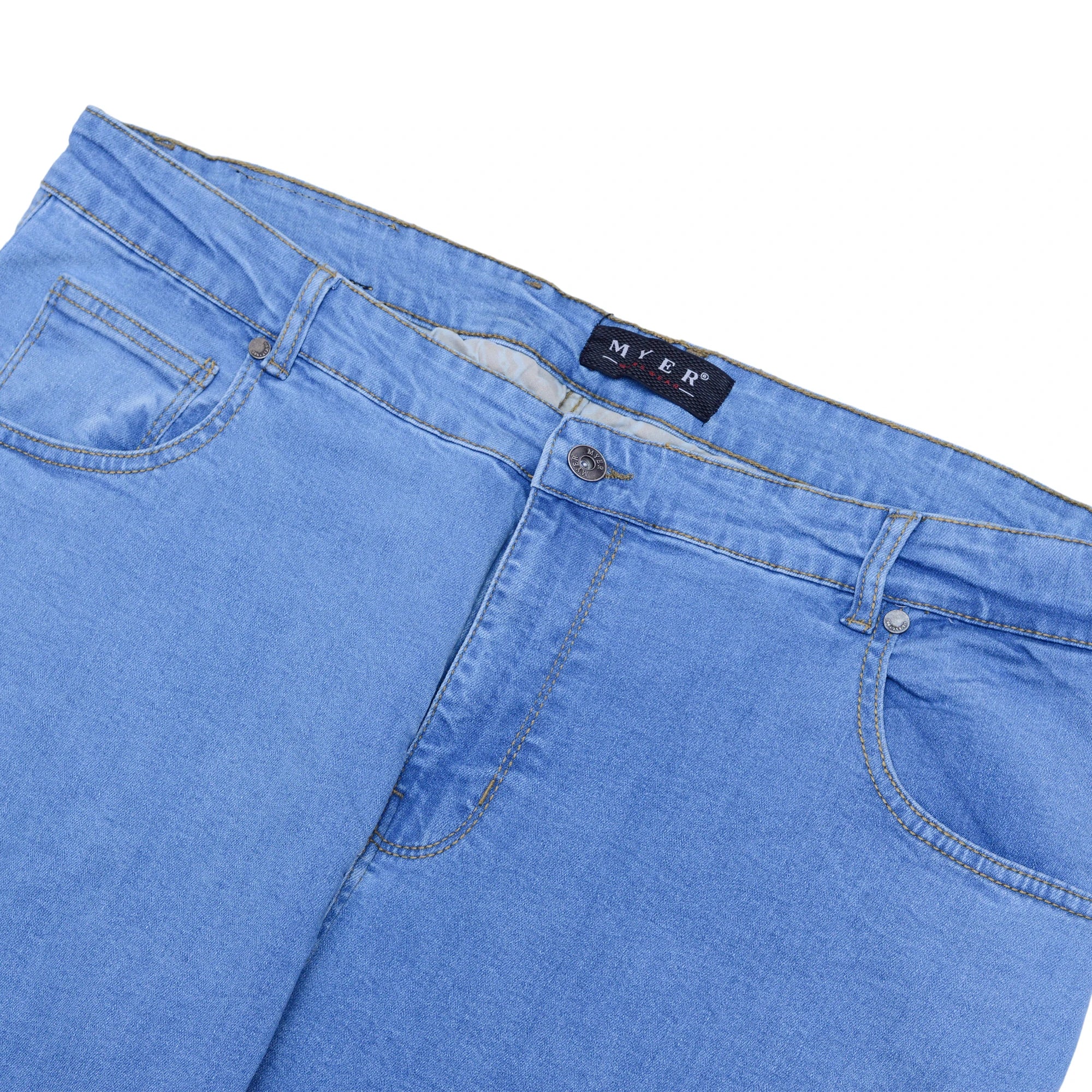 Over Size Jeans - Ice Blue