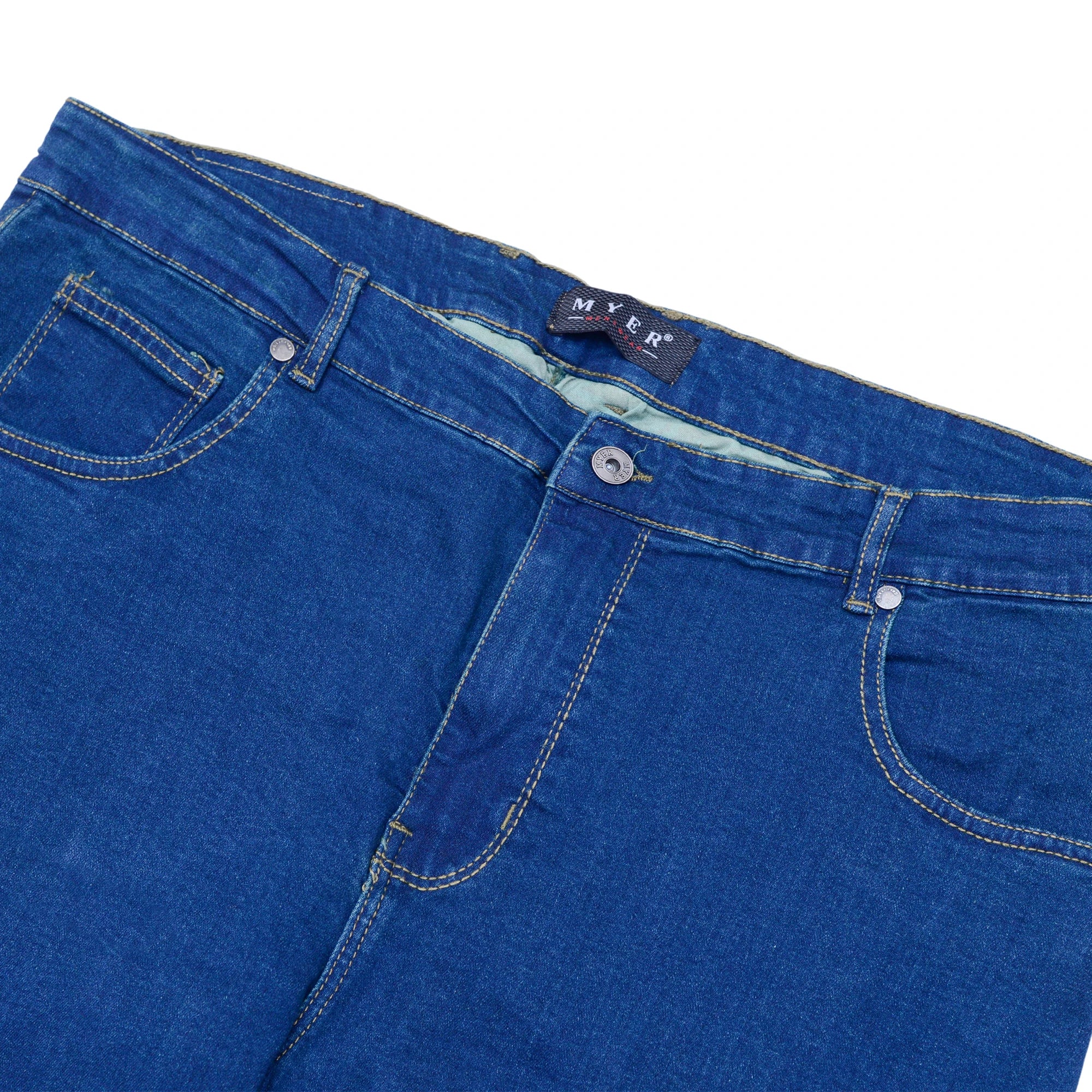 Over Size Jeans - Blue