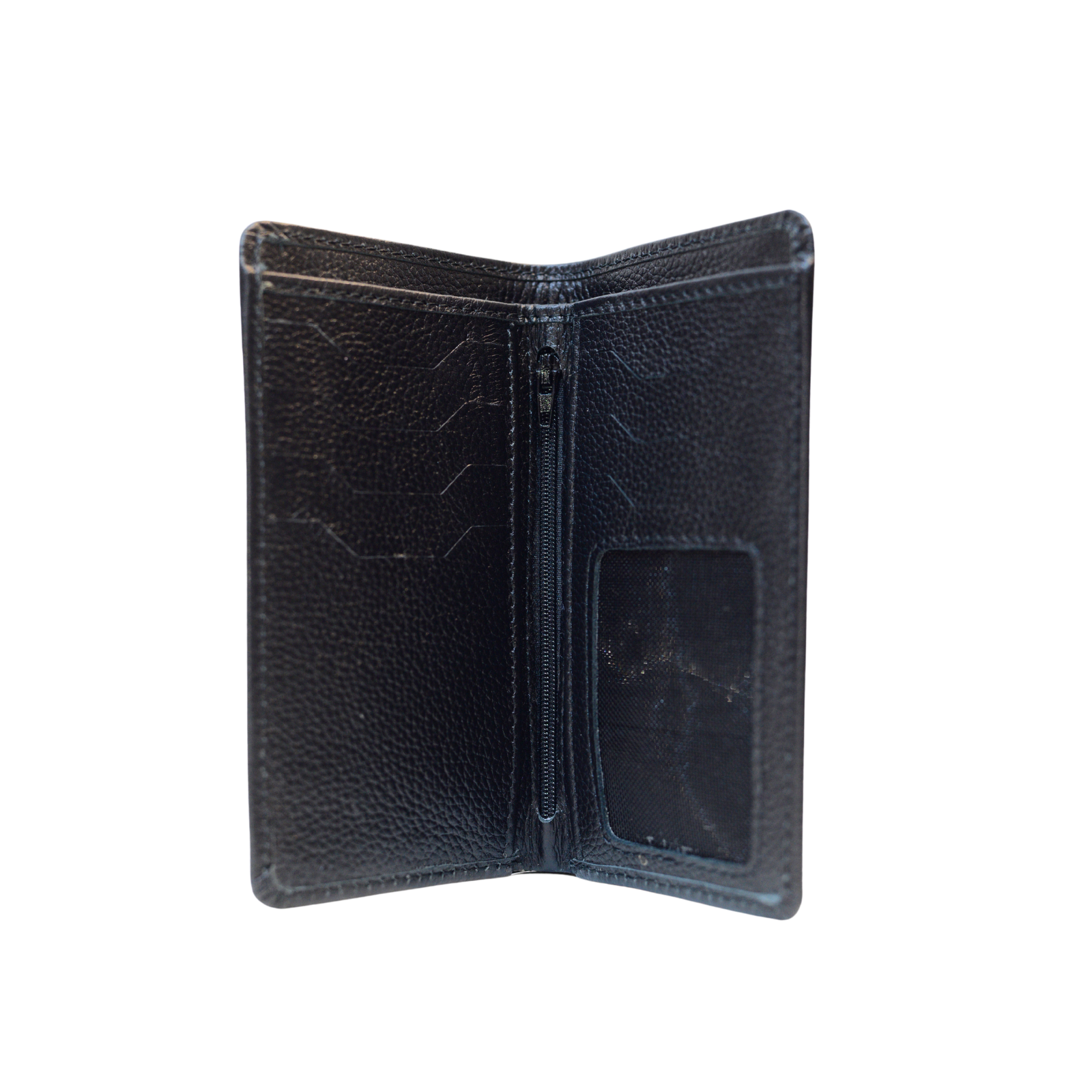 Short Wallet 100% Textured Leather