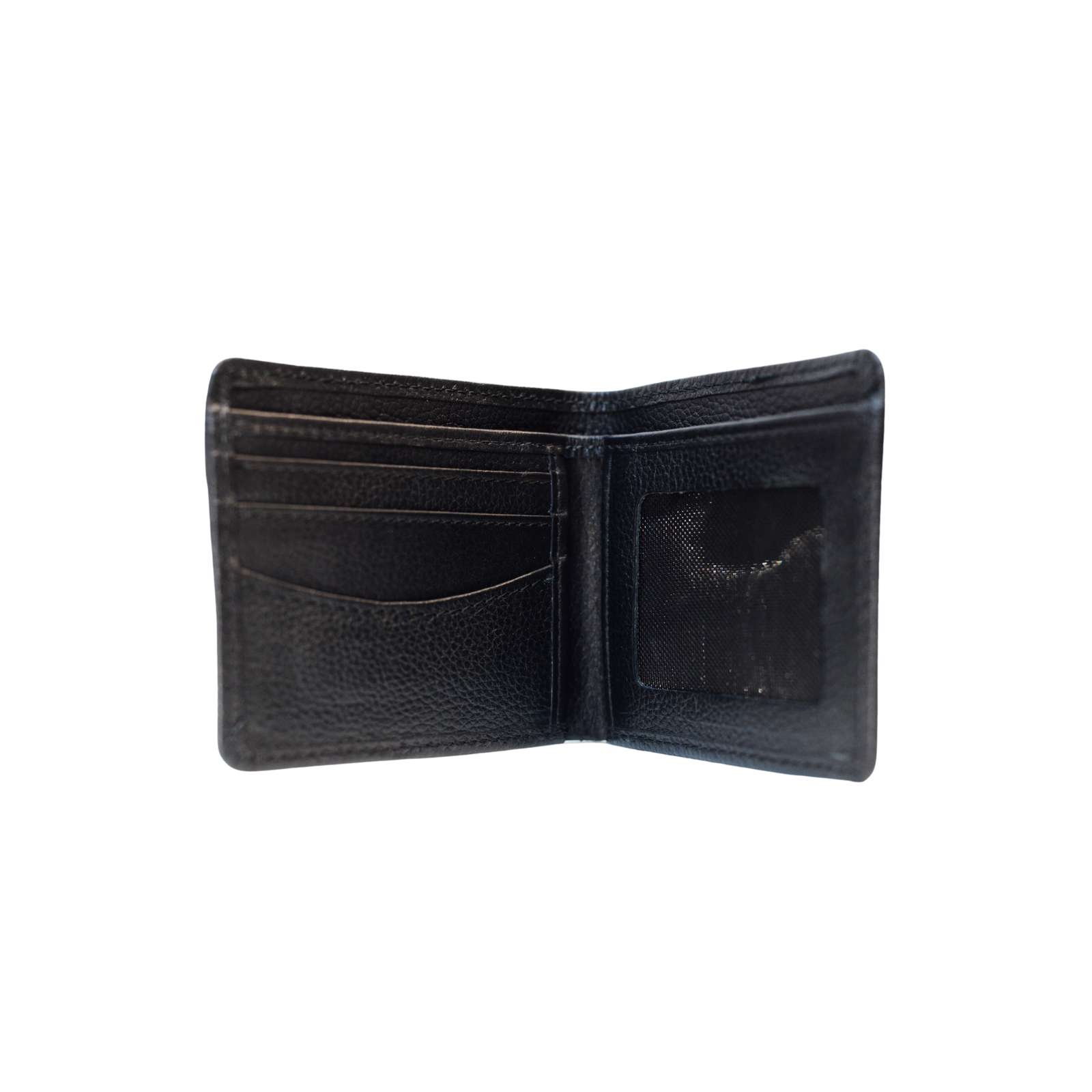 Wallet Shape 100% Textured Leather